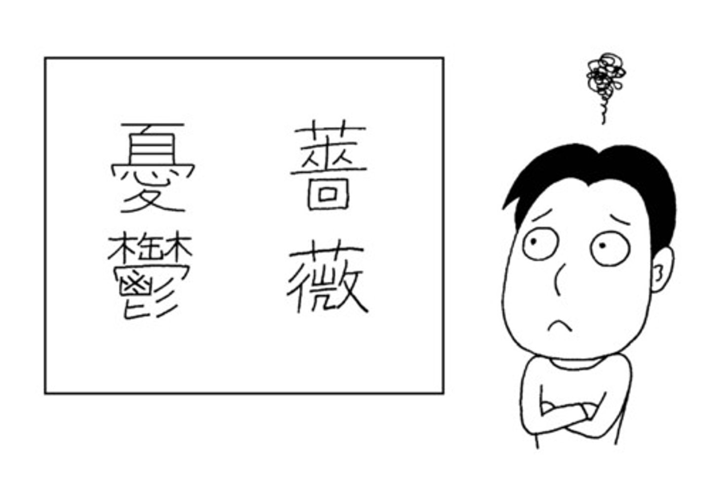 <p>difficult; hard</p>