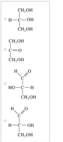 Which structure is NOT a carbohydrate?
