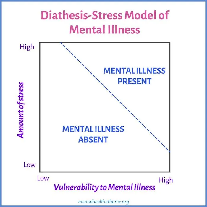 <p>Diathesis-Stress Model</p>