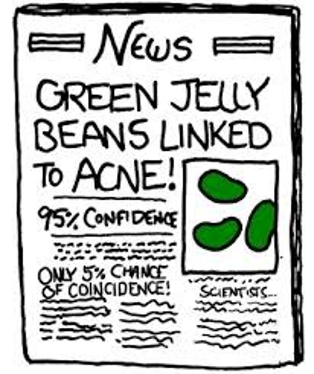 <p>shows how likely it is that an obtained result occurred by chance</p>