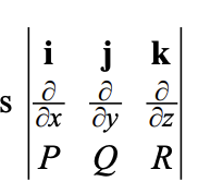 <p>you write in P, Q, R</p><p>ans is vector</p>