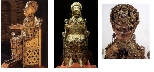 <p>Reliquary Statue of Sainte Foy </p>
