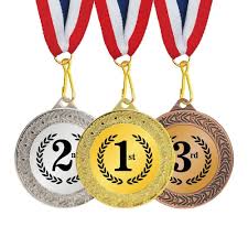 <p>A medal</p><p>I won 4 medals in a karate competition a few years ago</p>