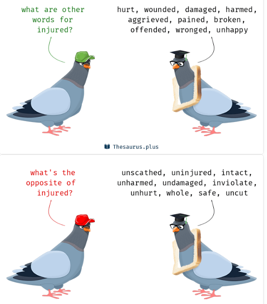 <p><span style="background-color: transparent;">injured</span></p>