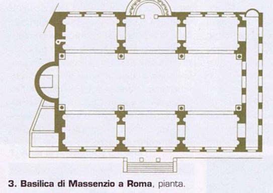 <p>Basilica di Massenzio a Roma</p>