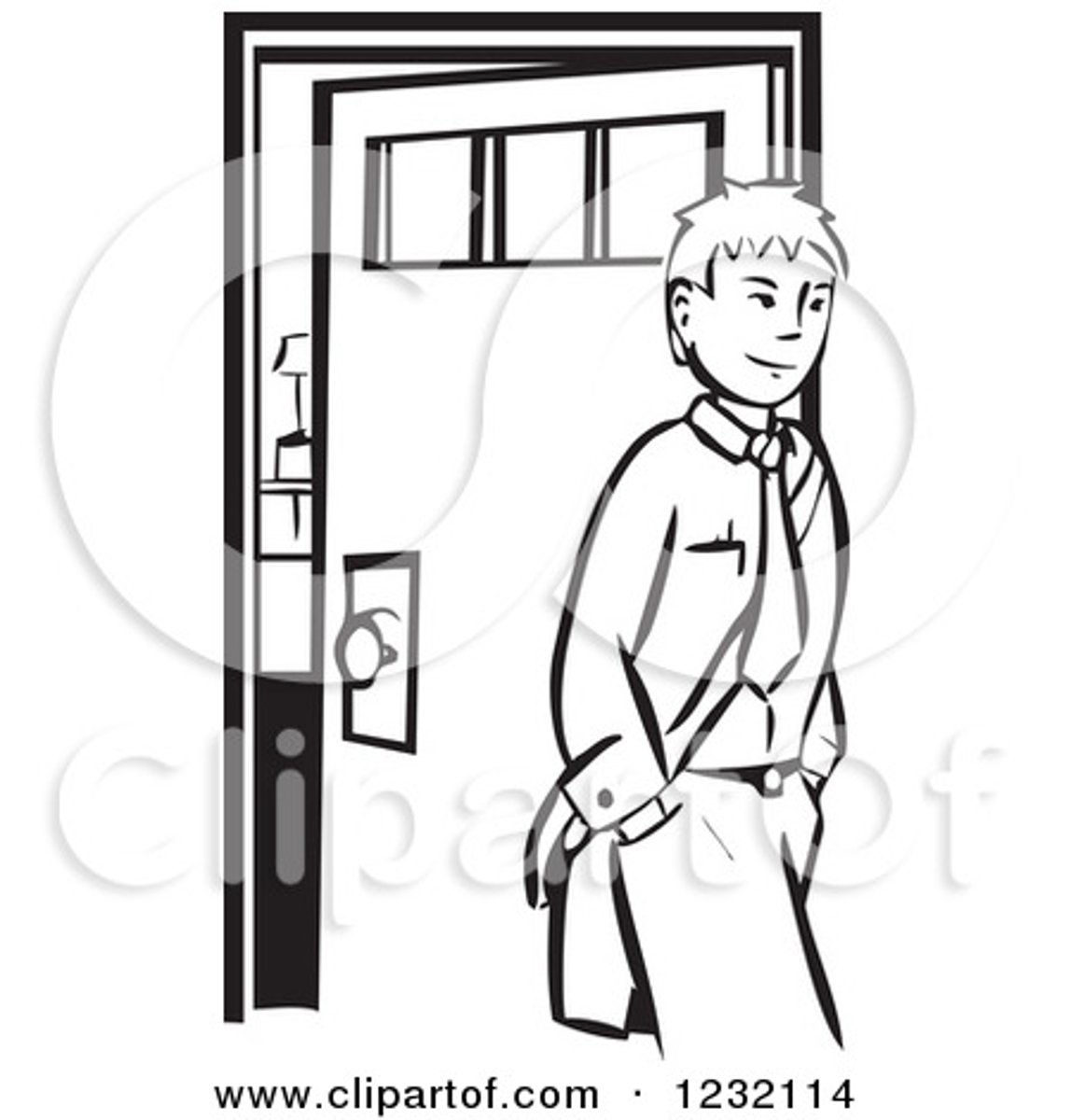 <p>Leave the house.</p>