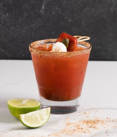 <p>Smirnoff vodka, clamato, signature spices, bocconcini, cornichon, chorizo</p>