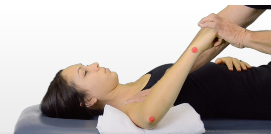 <p>What is the normal ROM for shoulder Internal (medial) rotation? </p>