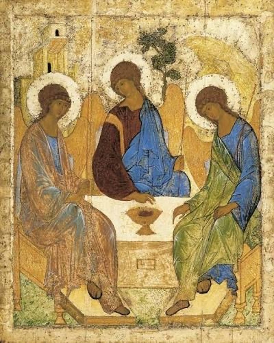 <p>Andrej Rublev, 1410</p>
