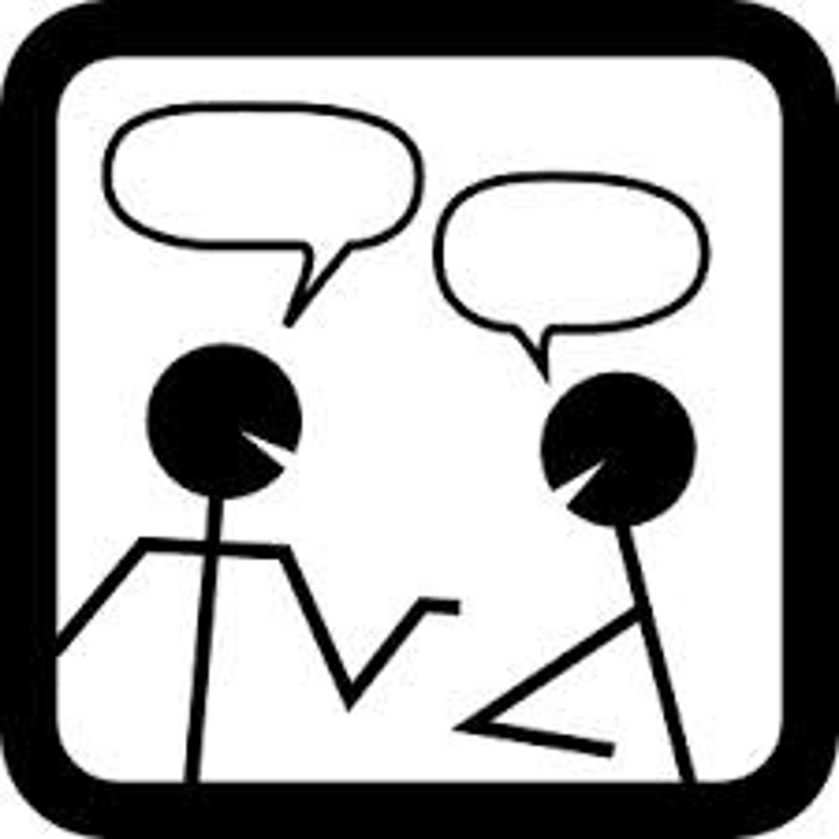 <p>to converse, talk</p>