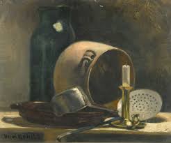 <p>Matisse, Nature morte au pot de terre, 1892, Oil on canvas, 38 × 46 cm</p>