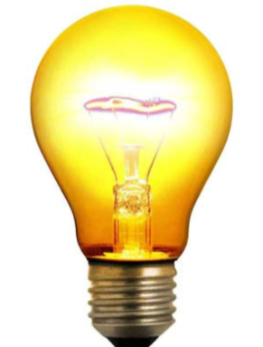 <p>light bulb </p>