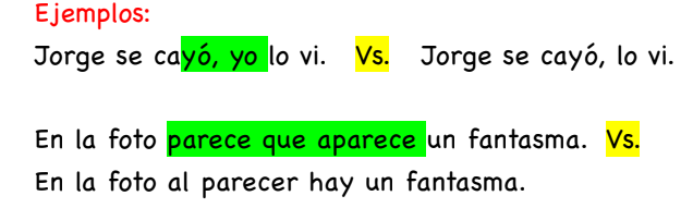 <p>uso de palabras que combinan sueños desagradables al oído</p>