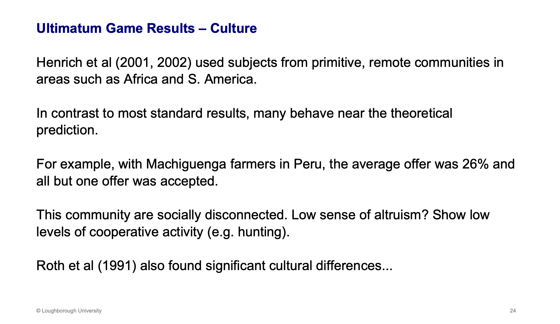 <p>Right and wrong formed from social norm may have developed differently in different places.</p>