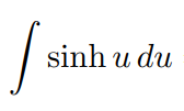 <p>Find the integral.</p>