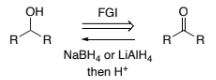 <ol><li><p><span style="color: rgb(153, 229, 66);"><strong>LiAlH<sub>4</sub></strong></span> </p></li><li><p><strong>H<sup>+</sup></strong></p></li></ol><p></p>