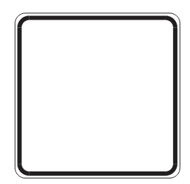 <p>What does this sign indicate (by Shape)?</p>