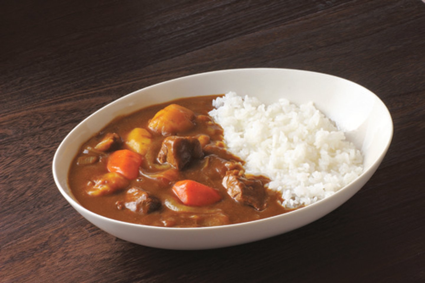 <p>curry with rice</p>