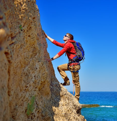 <p>Let’s go mountain climbing</p>