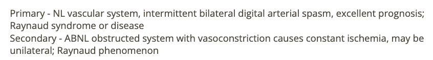 <p>d) occurs in pt w/obstructed vasc syst</p>