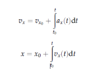 ax(t) = Fx(t)/m
