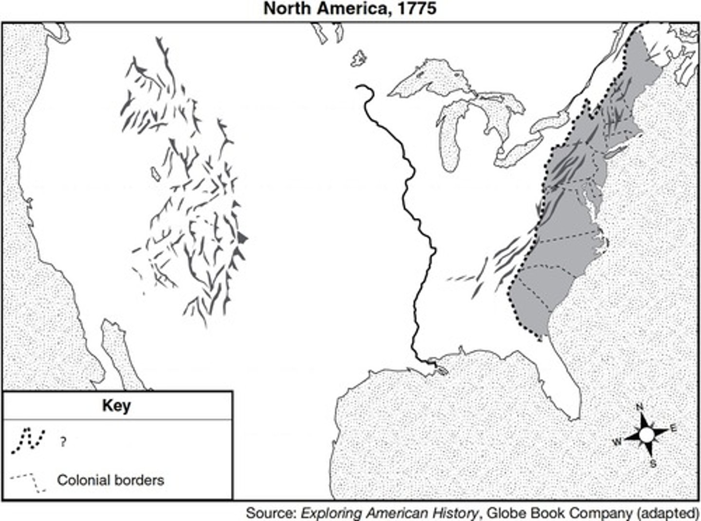 <p>established the Appalachian Mountains as the western boundary of the British colonies that would become the USA</p>