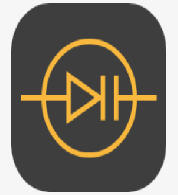 <p>electrical and electronics symbols</p>