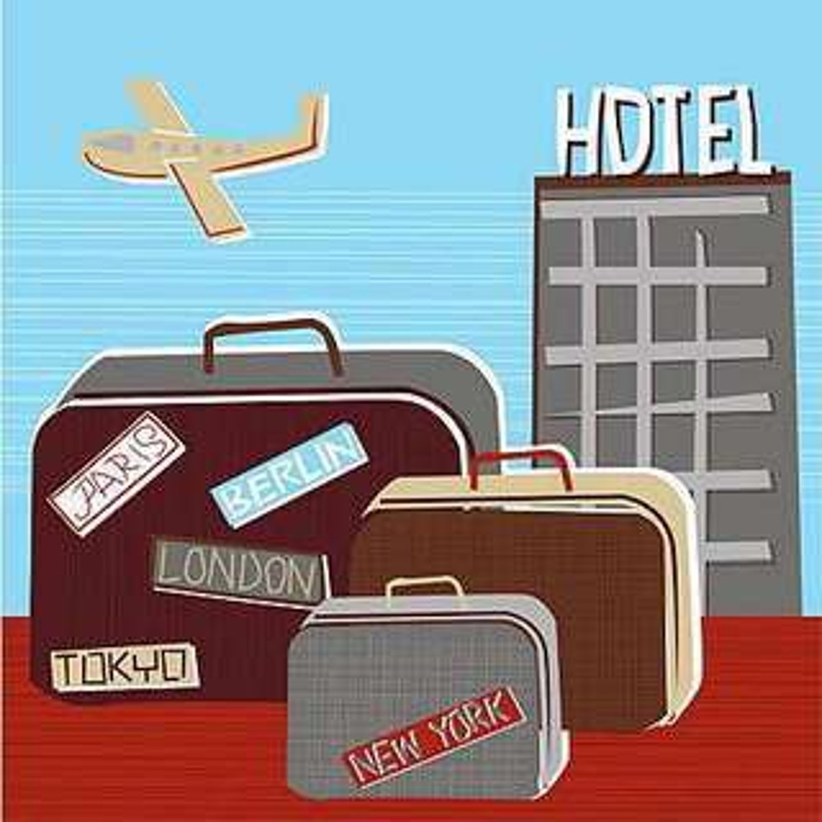 <p>to stay (somewhere on a trip)</p>