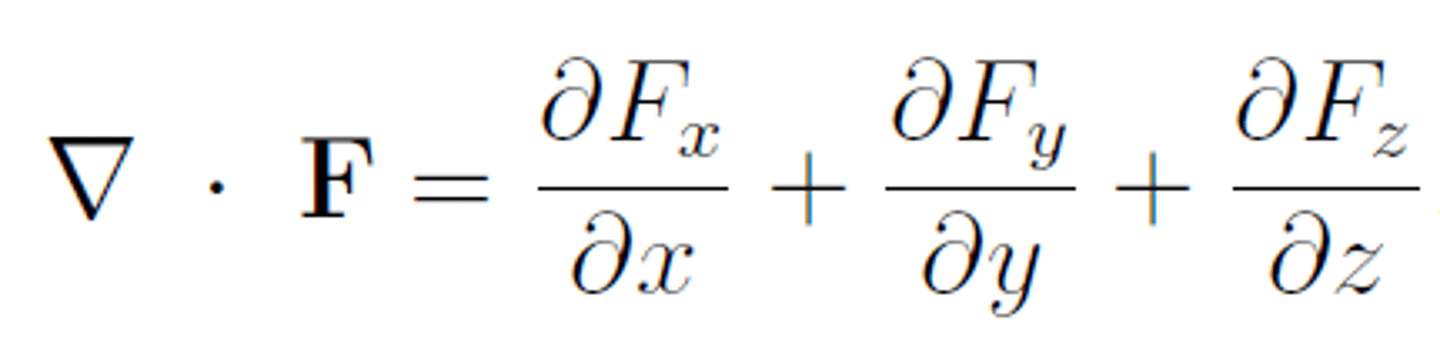 <p>add up components of gradient vector</p>