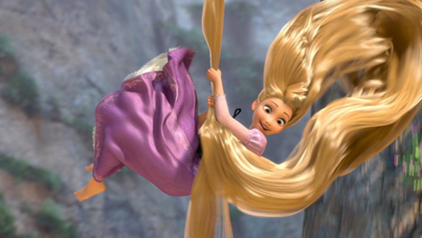 <p>long hair</p>