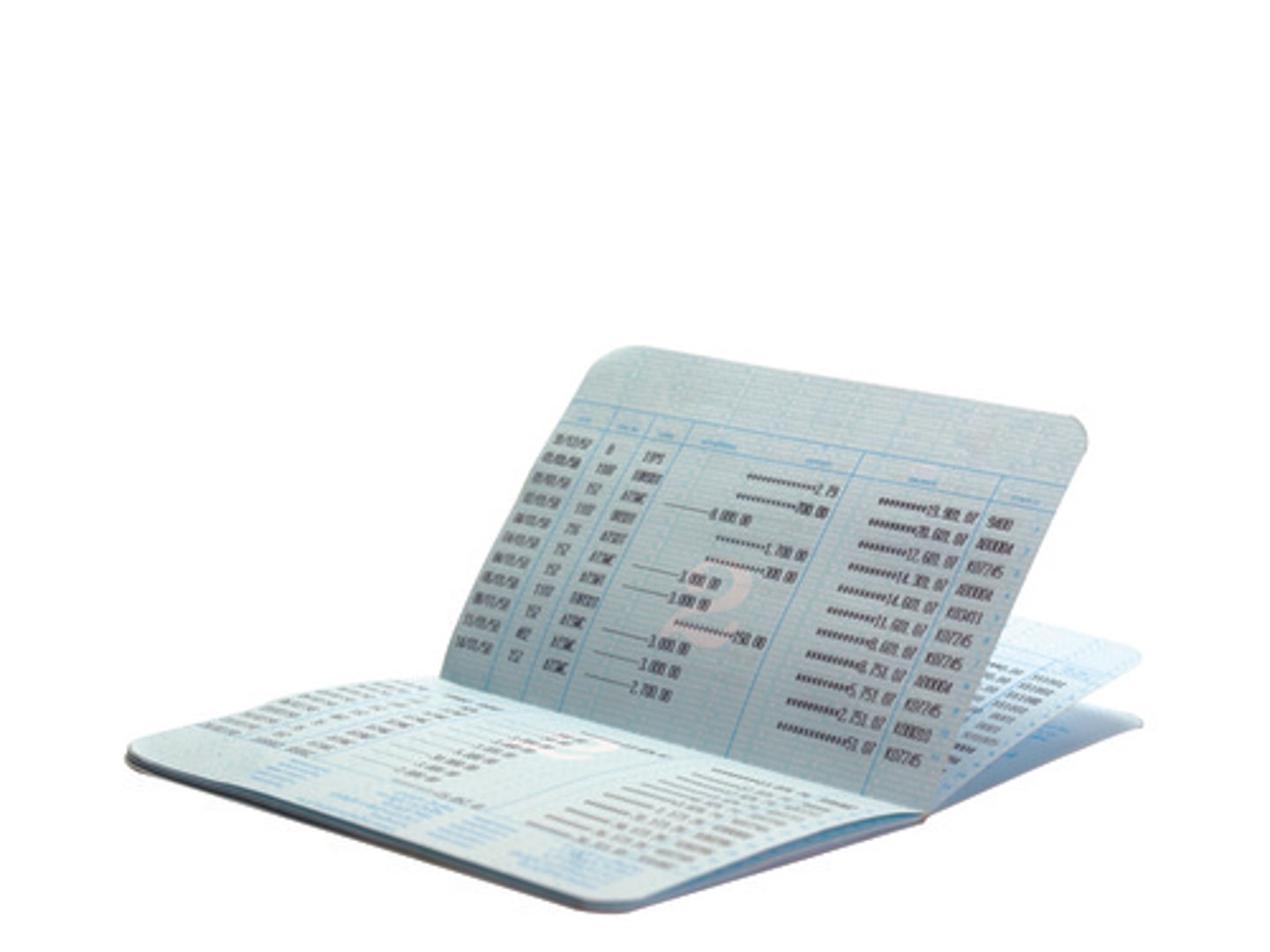 <p>account passbook</p>