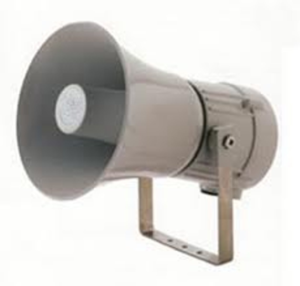 <p>loudspeaker, intercom</p>