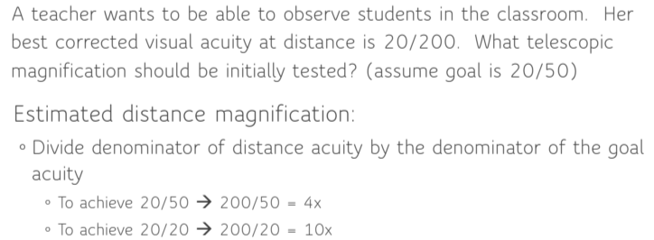 <p>denominator of BCVA / Denominator of GOAL acuity</p>