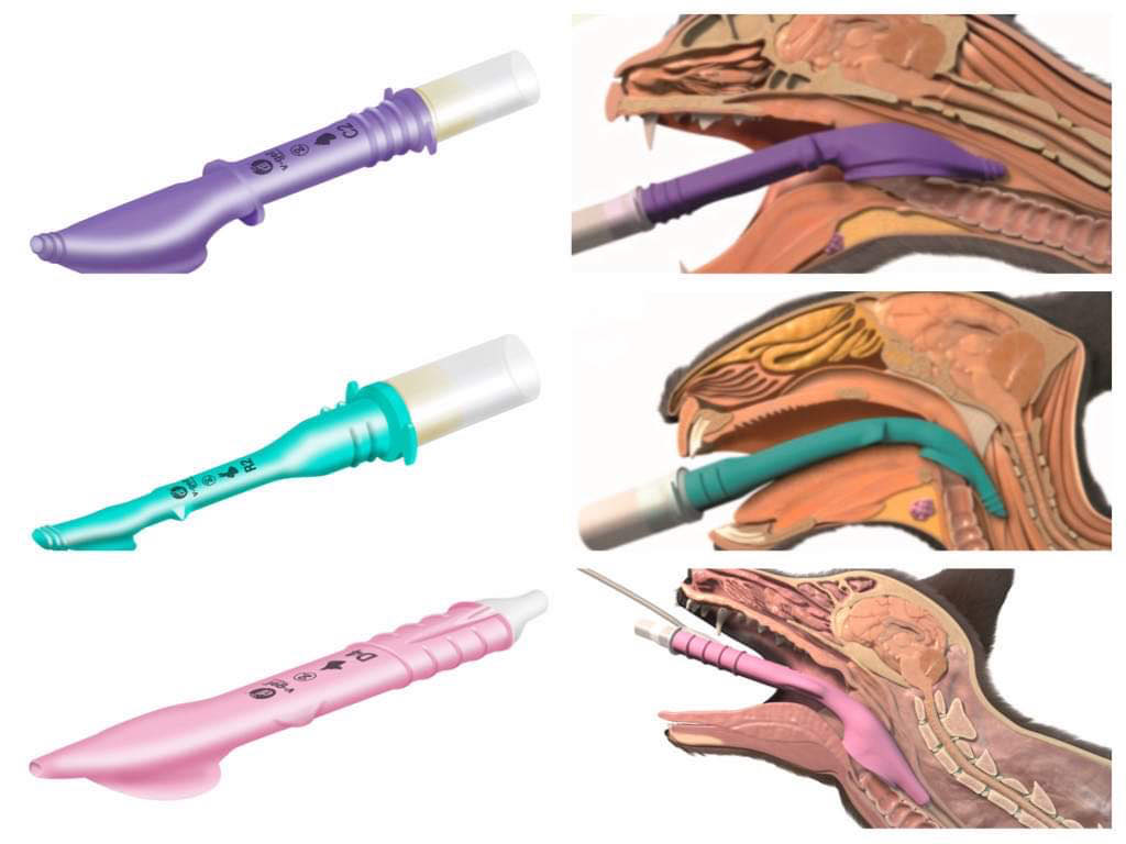 <p>Airway management device that has a species and weight specific design. This requires training before use. It blocks the oesophagus + is useful in rabbits!</p>