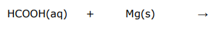 <p>Write balanced full equations and ionic equations for the following acid reaction</p>