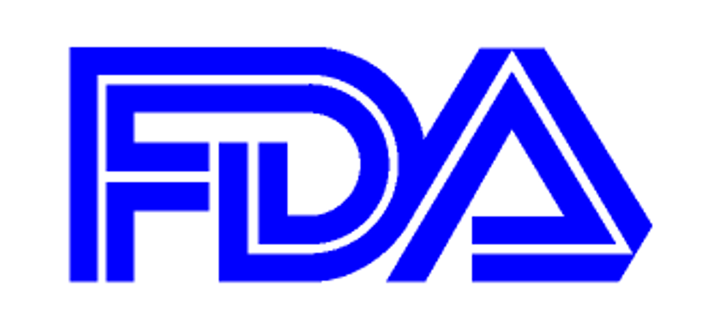 <p>Food and Drug Administration. The agency that is responsible for determining if a food or drug is safe and effective enough to be sold to the public.</p>