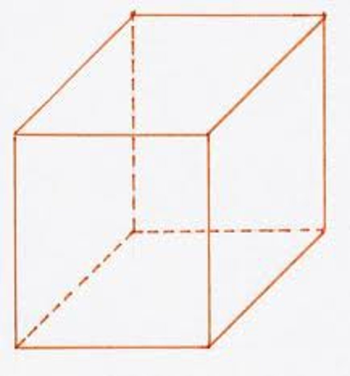 <p>A simple 3D sketching technique with one face of the item square on and other angled lines to give depth.</p>