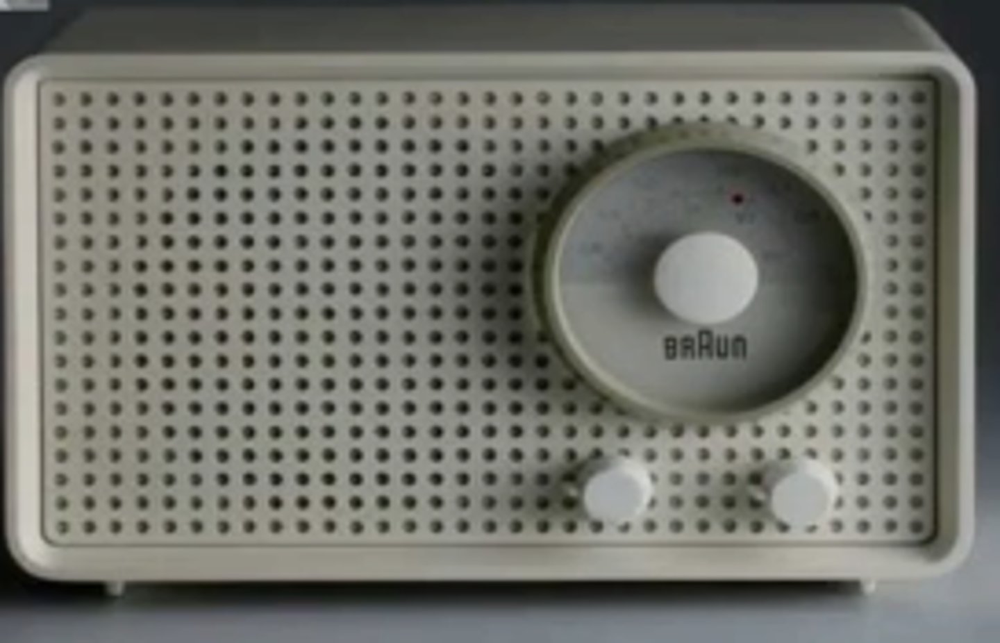 <p>"Less but better"</p><p>Large perforated holes for illusion of bigger speaker</p><p>Good design is innovative</p><p>Good design is unobtrusive</p><p>Good design is as little design as possible</p>