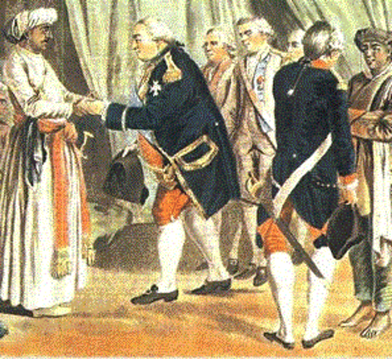 <p><span style="color: rgb(63, 14, 14);">Colonial government in which local rulers are allowed to maintain their positions of authority and status.</span></p><p><span style="color: rgb(63, 14, 14);">This approach was often used by colonial powers to control territories with minimal direct intervention, relying on existing power structures. </span></p><p><span style="color: rgb(63, 14, 14);">An example of this is during British rule, where local princes governed under British supervision. </span></p>