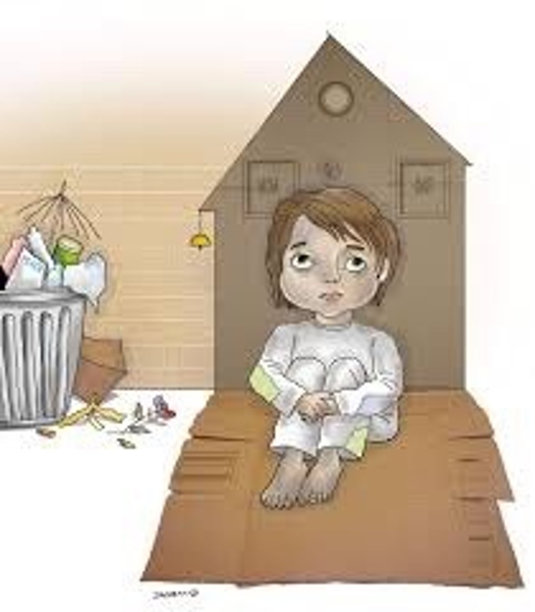 <p>trẻ mồ côi</p>