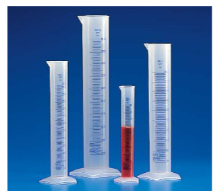 <p><span>Graduated Cylinder is a piece of </span><span style="color: rgb(5, 99, 193)">laboratory equipment </span><span>used</span></p><p><span>to measure the volume of a liquid. Graduated cylinders are</span></p><p><span>generally more accurate and precise than </span><span style="color: rgb(5, 99, 193)">laboratory</span></p><p><span style="color: rgb(5, 99, 193)">flasks </span><span>and </span><span style="color: rgb(5, 99, 193)">beakers</span><span>. They are not used for Mixing.</span></p>