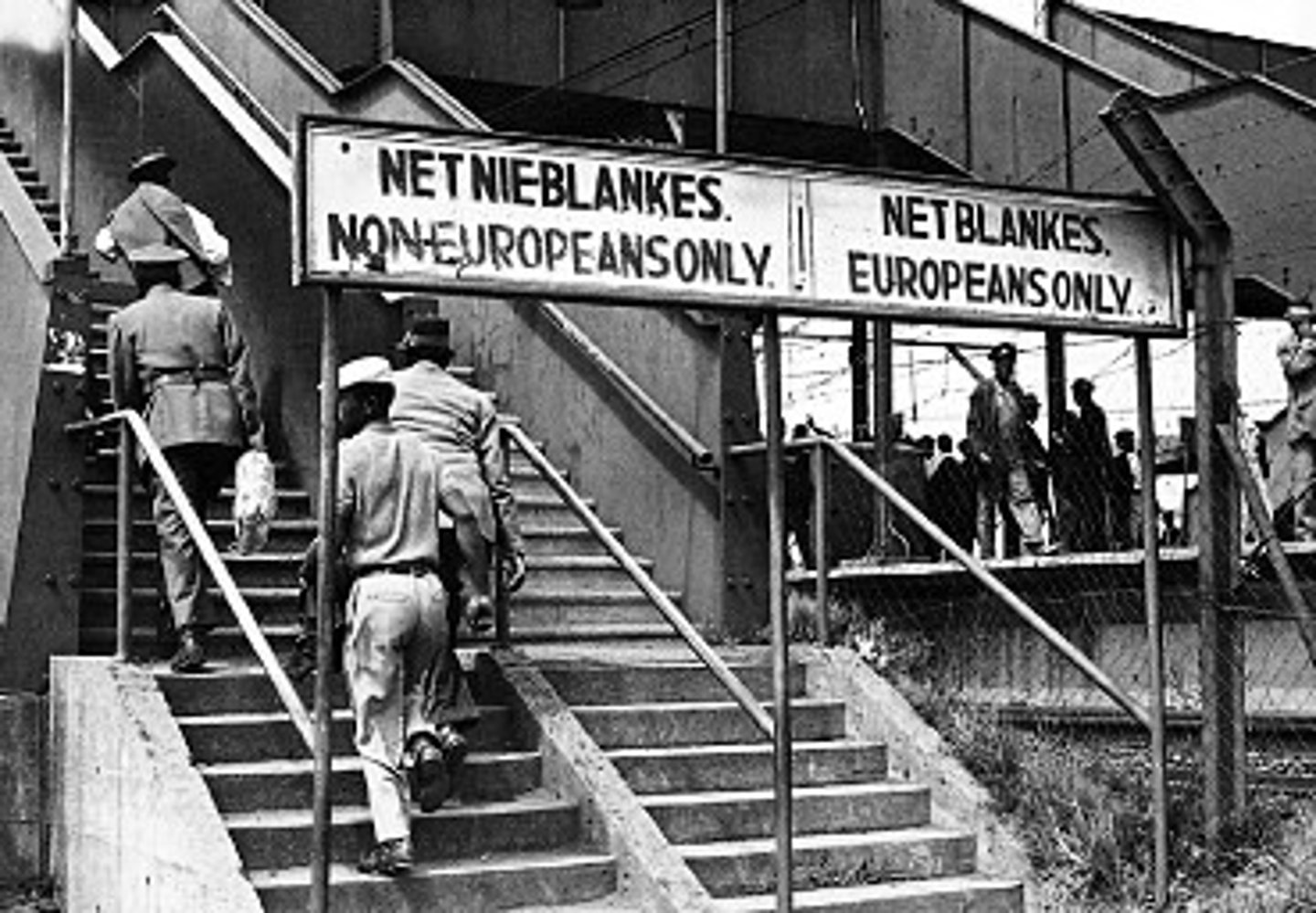 <p>The first stage of the Apartheid era from 1948 - 1959; also called "baaskap" ("boss rule"); it's main purpose was. through a series of laws and actions, to ensure the complete domination of the white ethnic minority and the subjugation of the Black majority.</p>