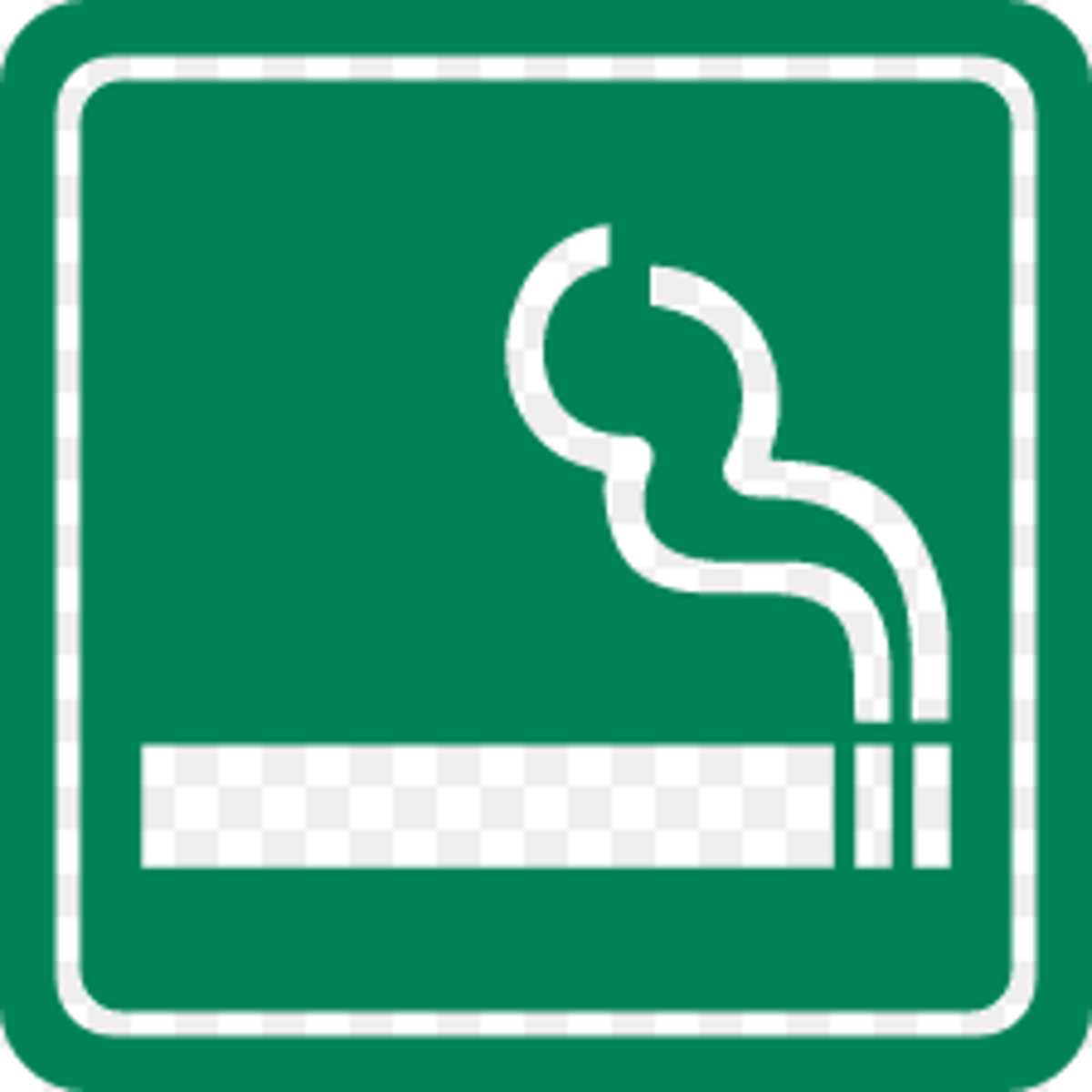 <p>smoking section</p>