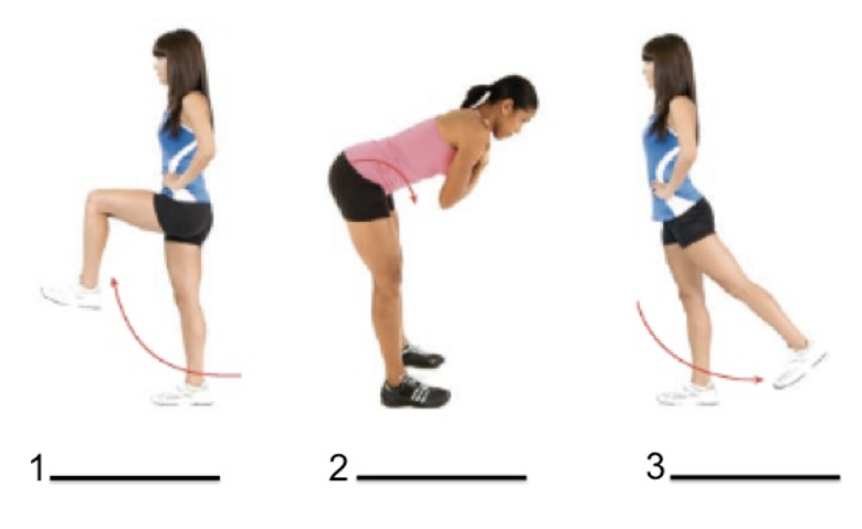 Label the first movement 