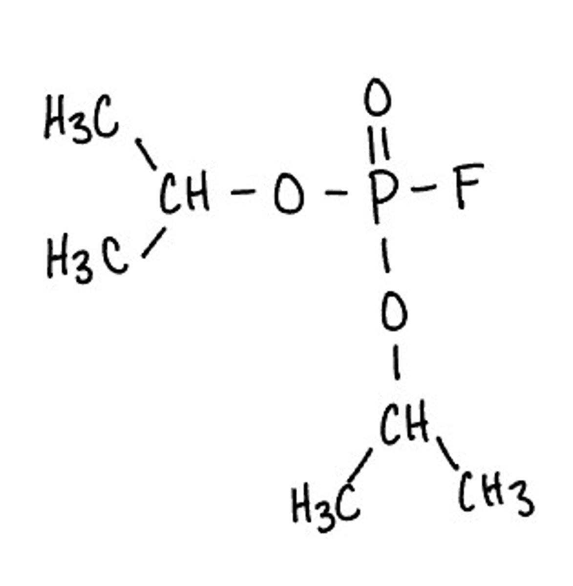 <p>indirect-acting agent</p><p>irreversible AChE inhibitor</p>