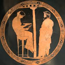 <p>What is the Pythia sitting on?</p>