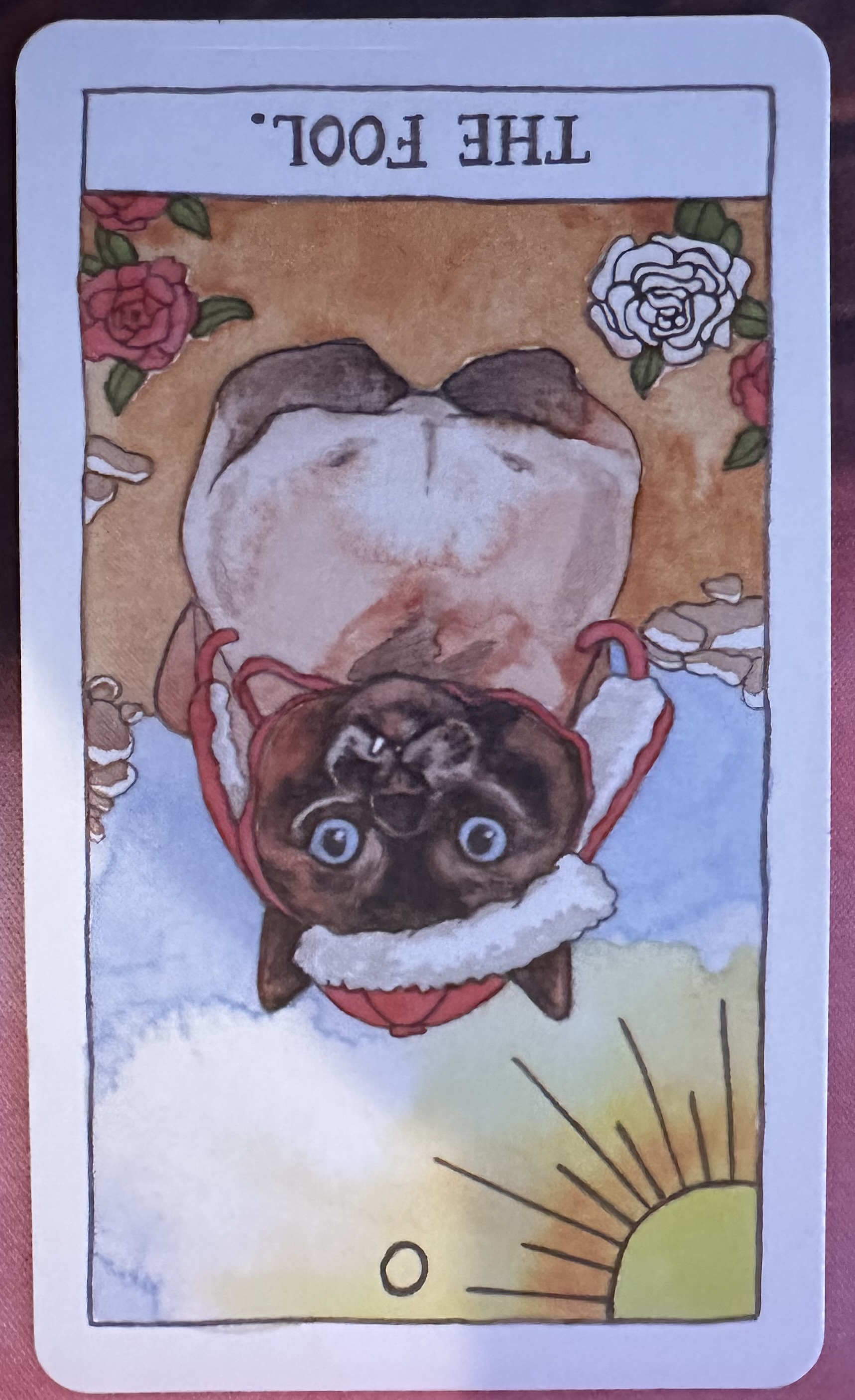 <p>The Fool (0) Reversed</p>