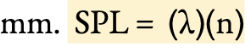 <p>length of each cycle (wavelength) times the # of cycles in a pulse</p>