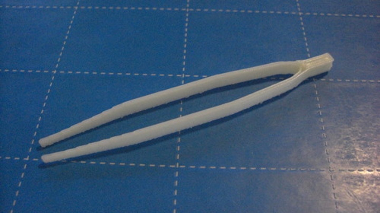 <p>Small metal instruments that are usually held between the thumb and index finger, are used for plucking, holding, or manipulating, and consist of two legs joined at one end</p>