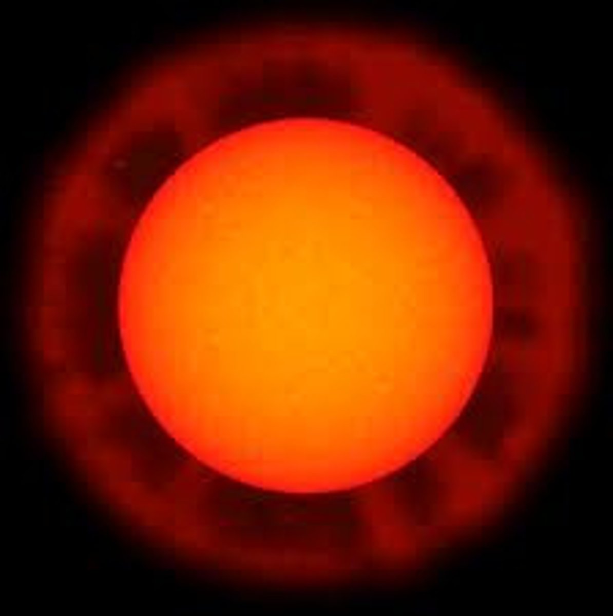 <p>-dying star</p><p>- hydrogen is exhausted, core collapses, temp rises</p><p>- released heat produces helium</p>